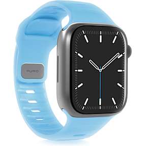 Puro Apple Watch urrem 38-41 mm - lyseblå