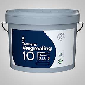 Tendens vægmaling silkemat 10 9 liter