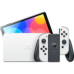 Nintendo Switch OLED Konsol - Hvid