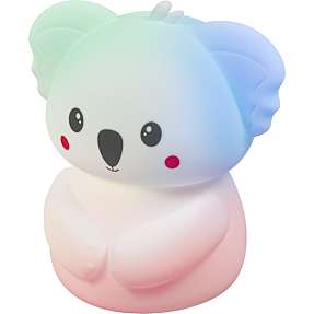 Nightlux Koala touch lampe - varmt og multifarvet lys