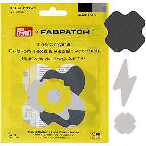 FabPatch Stretch selvklæbende tekstilreparation - reflekser