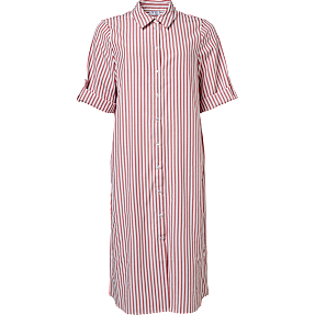 VRS dame oversize skjortekjole str. M - rosa