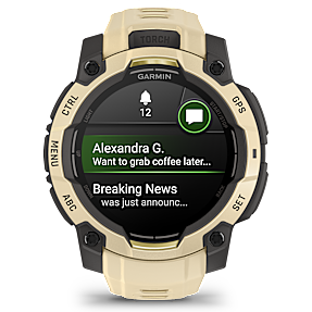 Garmin Instinct 3 Amoled smartwatch 45 mm - Citrine