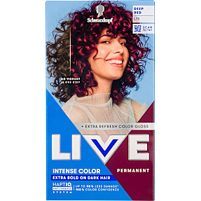 Intense Color permanent hårfarve L75 Deep Red