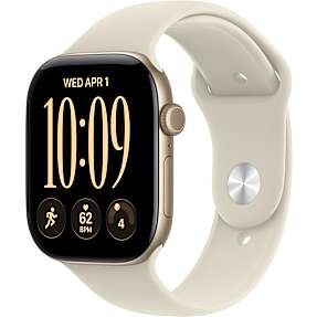 Apple Watch S12 GPS 46 mm - Light Gold Aluminium S/M