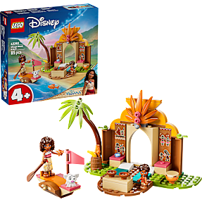LEGO Disney Vaiana Landsbyhus og båd 43282