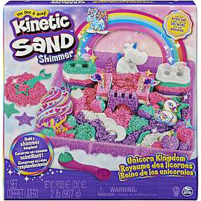 Kinetic Sand - Regnbue enhjørning legesæt