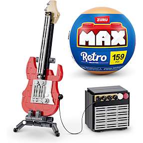 Max Build premium retro - guitar og lampe