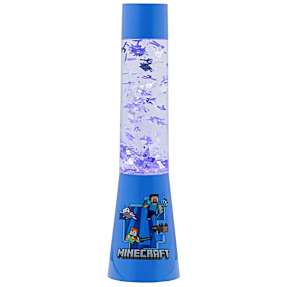 Minecraft Flow lampe - blå
