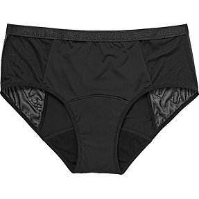 VRS dame menstruationstrusser str. XS - sort