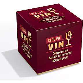 Klog på vin