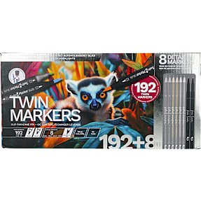 Danpen Twinmarkers 192 + 8 stk