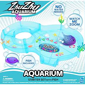 Zhu zhu aquarium startsæt med fisk