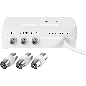 Sinox One SOV922B forstærker for antenne - hvid