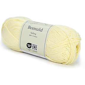 Salling bomuldsgarn - lysegul 12737