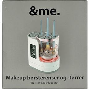 &me makeupbørsterenser og - tørrer