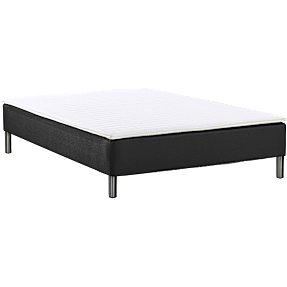 Nordisk Fjer boxmadrasseng 120x200 cm - sort