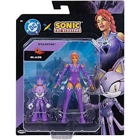 DC x Sonic figursæt - flere varianter - assorteret