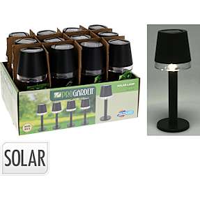 Lise solar bordlampe - sort