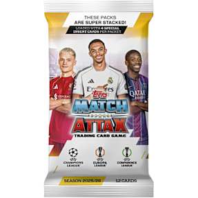 Topps Match Attax Champions League 2025/26 fodboldkort - assorteret