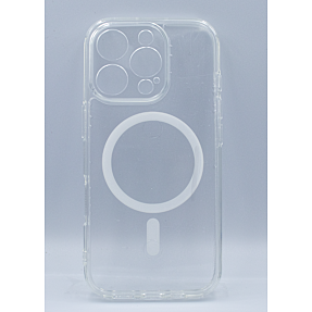 Leki iPhone 16 Pro MagSafe cover silikone - transparent