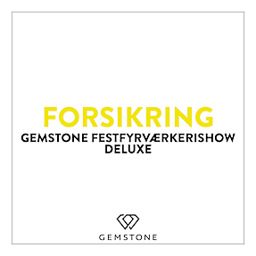 Aflysningsforsikring Gemstone festfyrværkerishow Deluxe