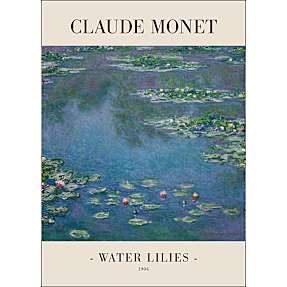 Water Lilies 1915 - 50x70 cm