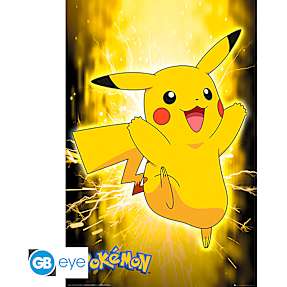 Pikachu Pokémon plakat 91,5 x 61 cm