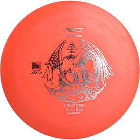 Yikun Disc Golf Distance Driver - rød
