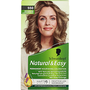 Nourishing Coloration permanent hårfarve 550 Satin Mørkblond m. olier