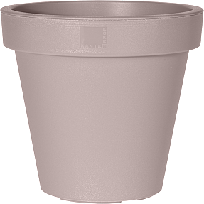 Karlstad plastik krukke - sand - Ø:40 cm. H:35 cm
