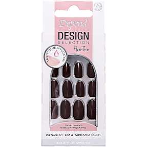 Flexi-Thin kunstige negle Warm Mocca medium oval