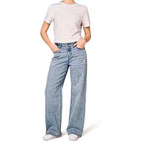 VRS dame wide jeans str. 40 - lyseblå