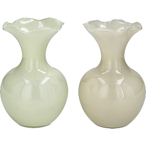 Vase H: 17 cm - flere varianter - assorteret