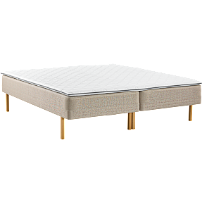 Salling boxmadrasseng 160x200 cm - beige