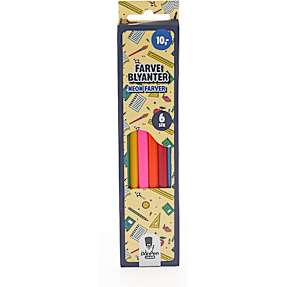 Danpen Junior farveblyanter - neon