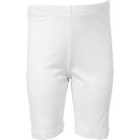 VRS børne cykelshorts str. 134/140 - hvid