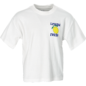 VRS børne T-shirt str. 134/140 - hvid