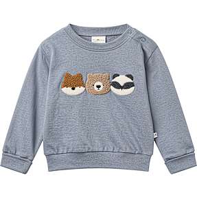 Tiny One 2-delt sweat sæt str. 80 - blå