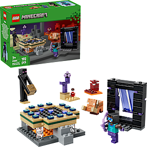 LEGO Minecraft Nether- og End-portalrejse 21584