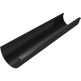 T120 tagrendepakke - sort aluminium