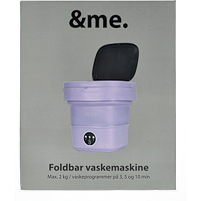 &me foldbar vaskemaskine