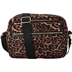 Dame cross over taske - leopard