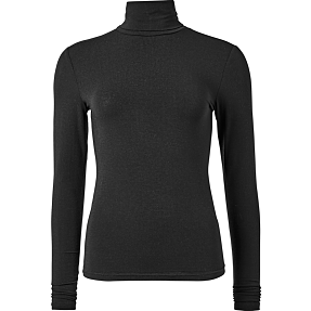 VRS dame slim fit rullekravetrøje str. L - sort