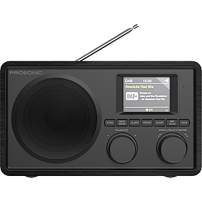 Prosonic DAB-800 radio - sort