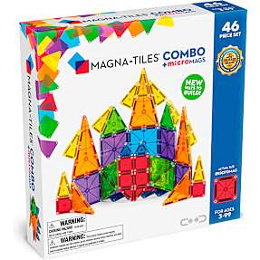 Magna-tiles magnetisk byggesæt 46 dele