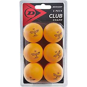 Dunlop 40+ Champ Bordtennisbolde - orange