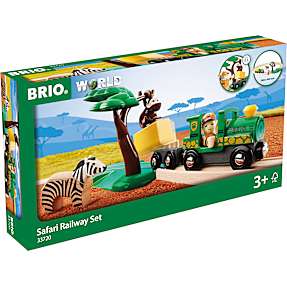 BRIO 33720 Togbane, Safari, sæt