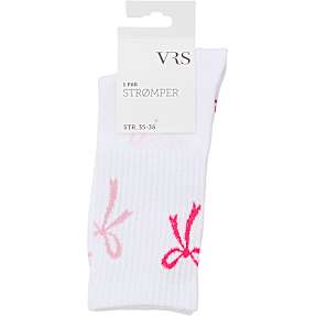 VRS dame tennisstrømper str. 39/42 - hvid