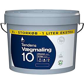 Tendens vægmaling silkemat 10 10 liter